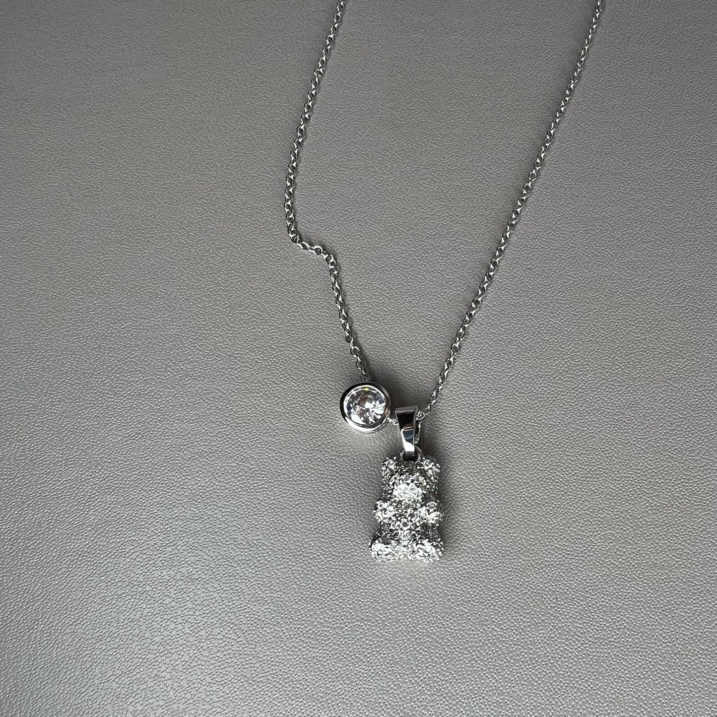 Náhrdelník Medvídek s kamínky