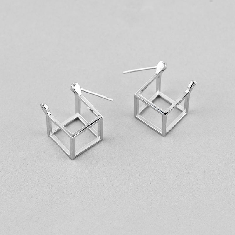 Náušnice Kostka